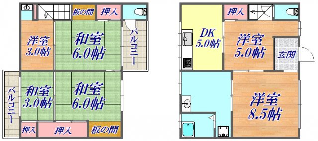 間取図