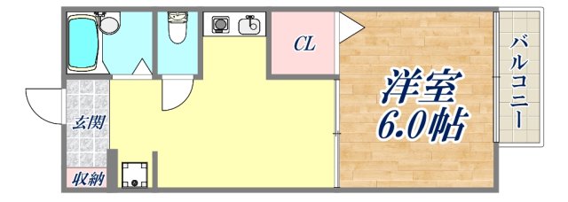 1階の間取り図