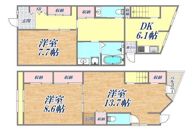 間取図