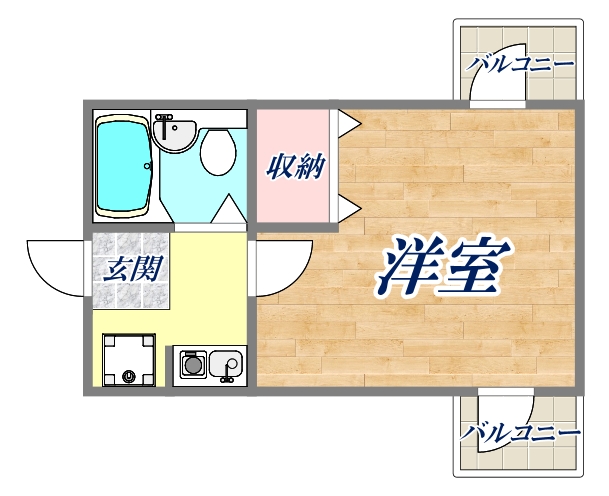 3階の間取り図
