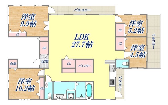 間取図