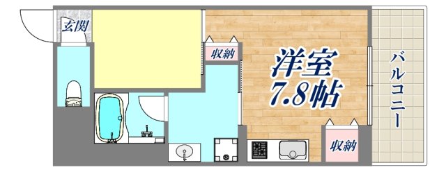 6階の間取り図