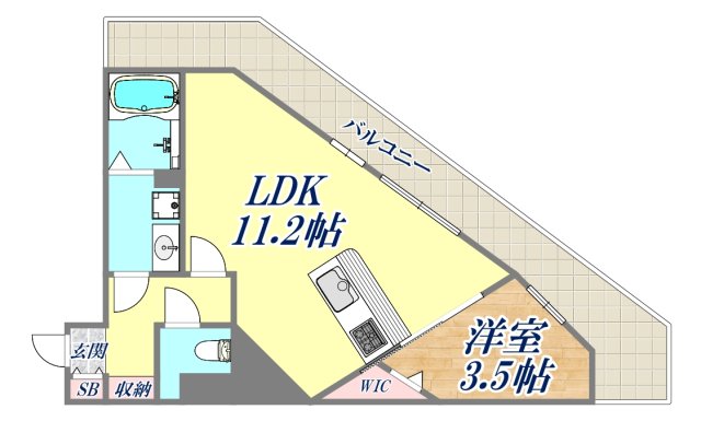 5階の間取り図