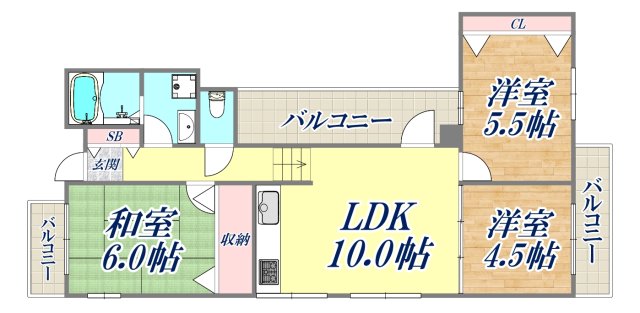間取図