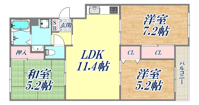間取図