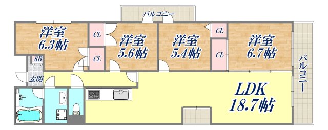 間取図