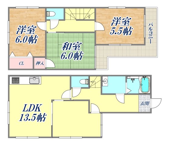 間取図