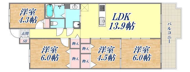 間取図