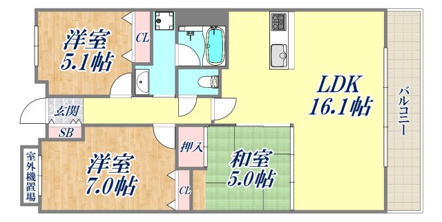 間取図
