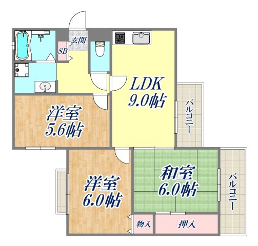 間取図