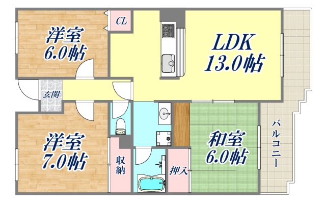 間取図