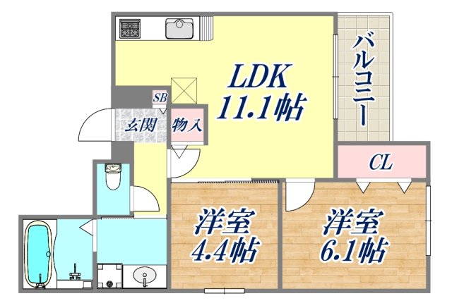 間取図