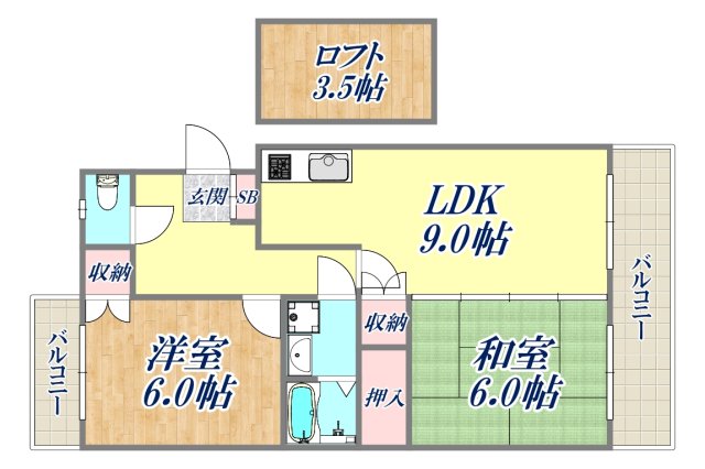 間取図
