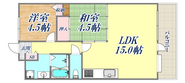間取図