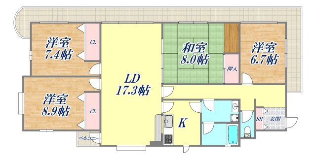 間取図