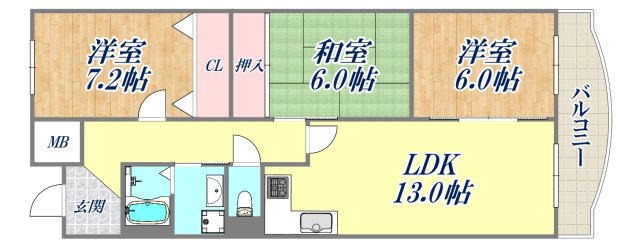 間取図