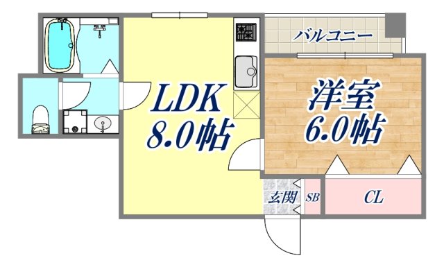 3階の間取り図