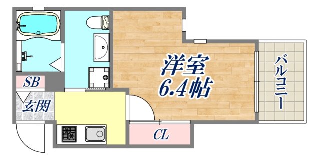 2階の間取り図