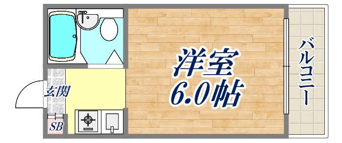 3階の間取り図