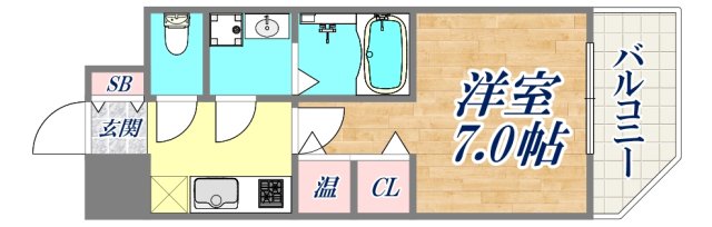 10階の間取り図