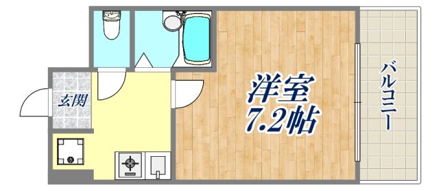 2階の間取り図