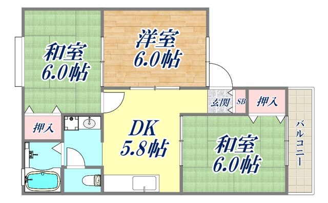 間取図