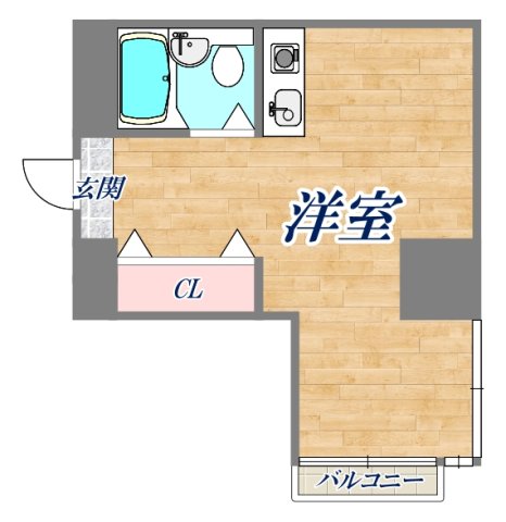 1階の間取り図