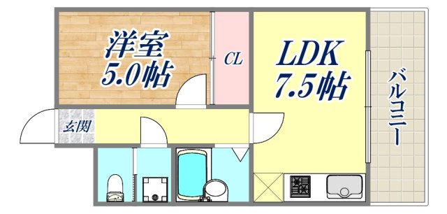 3階の間取り図