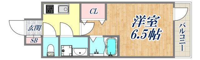 7階の間取り図