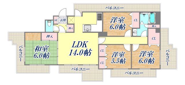 間取図