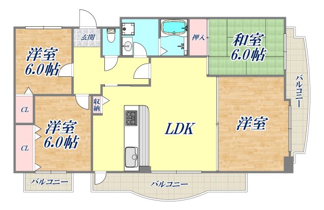 間取図