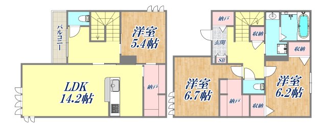 間取図
