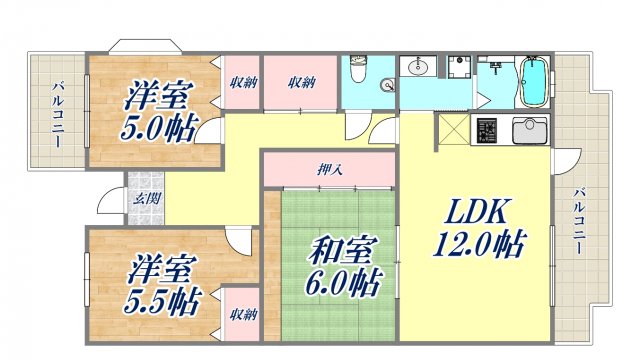 間取図