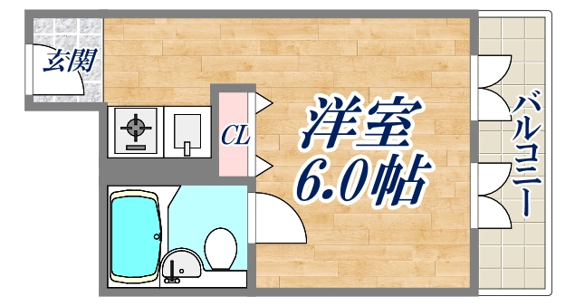 4階の間取り図