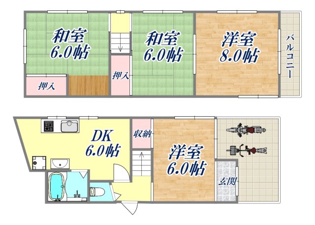 間取図