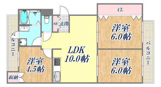 間取図