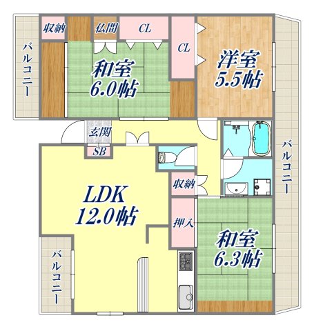 間取図