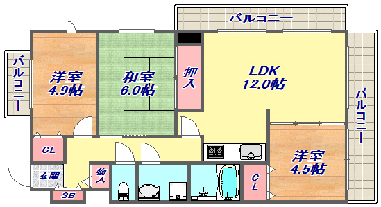間取図
