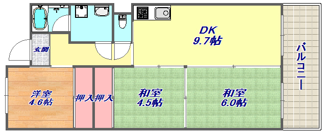 間取図