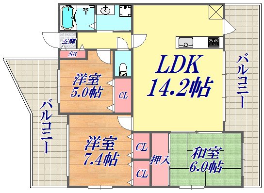 間取図