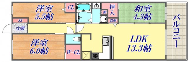 間取図