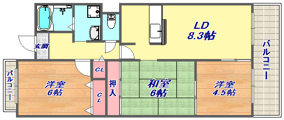 間取図