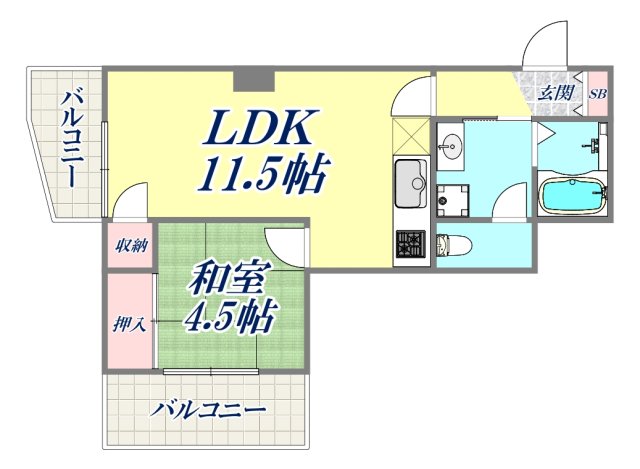 間取図