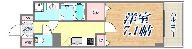 10階の間取り図