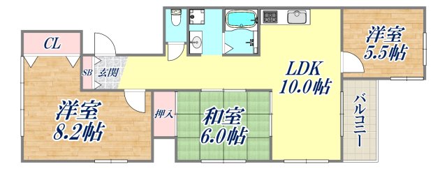 間取図