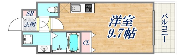 7階の間取り図