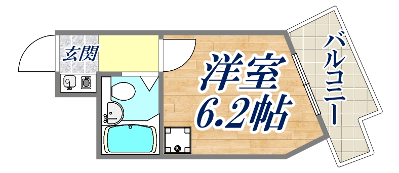 6階の間取り図