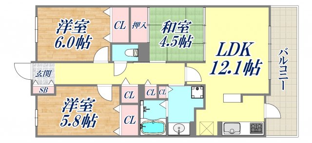 間取図