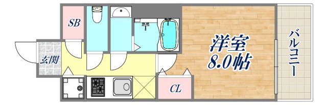 13階の間取り図