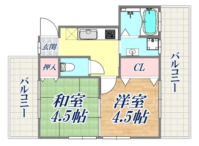 間取図